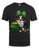 Boston Terrier Dog Leprechaun Irish St Patrick Day