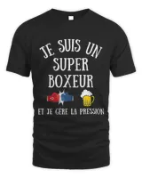 Super boxer manages pressure humour boxing men gift idea