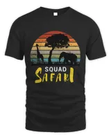 Safari Squad Summer Vacay Family Friends Trip Retro Sunset