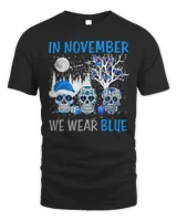 Diabetes Sugar Skull In November We Wear Blue Diabetes Awareness 143