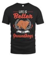 Life is better with Groundhogs Marmot