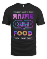 Funny anime video games and food present for girls gamers