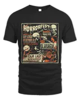 Vintage Horrorfest Movie Poster Terror Old Time Halloween 260