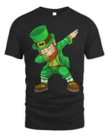 St Patricks Day Dabbing Leprechaun Irish Dab Shamrock Kids 8