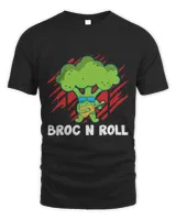 Funny Broccoli Broc N Roll