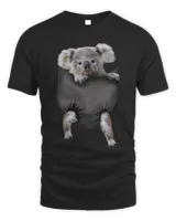 Funny Baby Koala Bear in Pocket cute Koala Bear Design