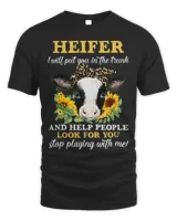 Funny Cow Lovers Farm Heifer I Will Put You In The Trunh