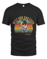 Vintage Best Rat Terrier Dad Ever Fathers Day Gift For Dog