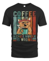 Coffee because murder is wrong coffee and generated cat 91