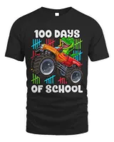 Monster Truck School 100 Days of School Student Teacher