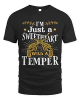 Just A Sweetheart With Temper Funny Country Women Girls