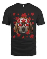 Canadian Beagle Patriotic Canada Flag Maple Leaf Pride