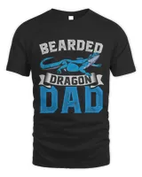 Mens Lizard Dad Pet Owner Animal Fathers Day Bearded Dragon