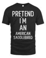 Pretend Im An American Foxhound Shirt Funny Halloween