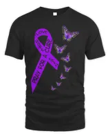 Pancreatic Cancer Awareness Women butterfly Religious