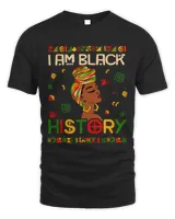 I Am Black History Month African American For Womens Girls9