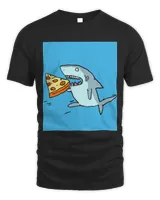 Shark Eating Pizza Fish Feeding