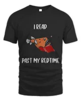 Past Bedtime Angler Fish Reading Bookworm Storyteller