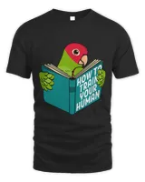 Train Your Human I Book Parrot I Cherryheaded Conure