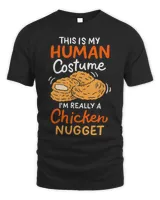 This Is My Human Costume Chicken Nugget Halloween