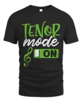 Tenor Mode On Choral Singing Lover Choir Member