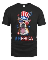 Boxer German Boxer America American Flag Dog USA Fun Boxers Dog