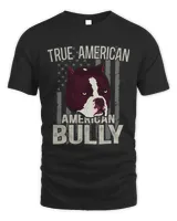 Bully XL Pitbull Proud US Flag True American American Bully Dog