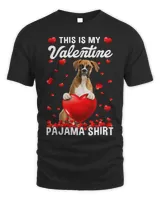Boxer Cute This Is My Valentine Pajama Boxer Puppy Lover 173 Boxers Dog