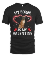 Boxer Funny My Boxer Is My Valentine Dog Puppy Lover 153 Boxers Dog