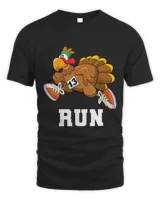 Funny Trot Squad Cute Turkey Thanksgiving Running Costume 3