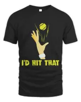 I´d Hit That Tennis Player Ball Court Coach Sports Gift