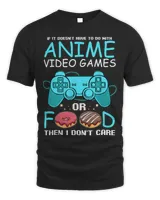 Anime Video Games Food Gaming Nerd Computer Playing Lover