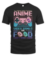 Anime Video Games Food Lover Japanese Fan Nerd Geek Gaming 3