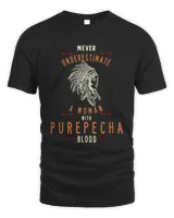 Purepecha Native Mexican Indian Woman Never Underestimate