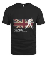 Tennis United Kingdom Flag Team Tennis Player Tennis