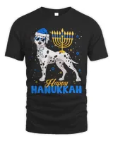 Funny Dalmatian Jewish Dalmatian Menorah Happy Hanukkah Chanukah Dalmatians Dog