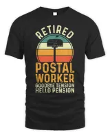 Postman Retirement Retired Postal Worker Goodbye Tension