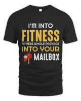 Post Office Worker Mailman Mail Courier Im Into Fitness