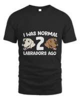 Labrador Lab Dog I Was Normal 2 Labradors Ago