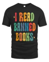 Groovy I Read Banned Books Librarian Reader Bookworm