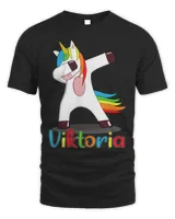 Viktoria Name First Name Day Colourful Dancing Unicorn