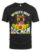 Worlds Best Pitbull Dog Mom Funny Mothers Day