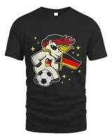 Pony Unicorn German Flag Football Unicorn Creature Soccer Team Germany Ponies
