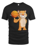 Basketball Tiger Sport Summer Animal Cool Shirt