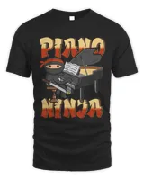 Piano Japan Ninja Keyboard Player Pianist Music Instrument