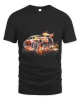 Exotic Car Supercharge Turbo Sports Car T- Shirt
