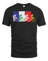 France Bicycle 2021 or French Road Racing in Tour France T-Shirt