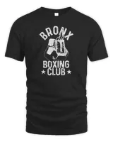 Mens Boxing Bronx NY New York Vintage Boxing Club Boxer T-Shirt