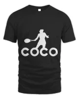 Coco Tennis Player Call Me Coco T-Shirt