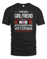 Proud Girlfriend Of A Afghanistan Veteran US Army Military T-Shirt